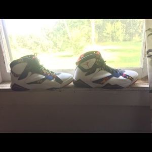 “Nothing but Net”.   Jordan7s